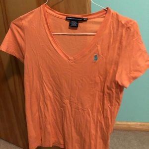 Orange Polo Ralph Lauren shirt